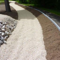 Utiliser des matériaux locaux pour créer des allées et chemins écologiques Epinay-sur-Orge