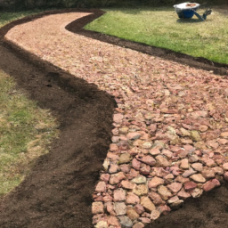 Aménager des allées et chemins pour diriger le flux de circulation dans votre jardin Mazingarbe